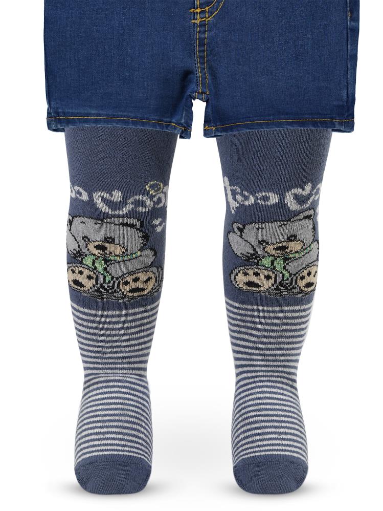 Civil Baby Erkek Bebek Külotlu Çorap 6-18 Ay - Mavi