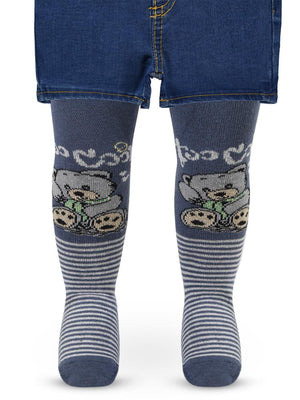 Civil Baby Erkek Bebek Külotlu Çorap 6-18 Ay - Mavi