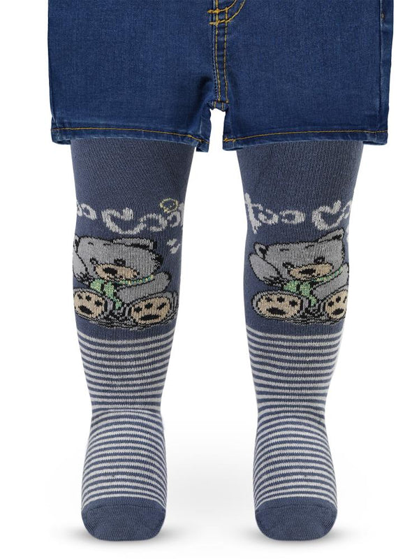 Civil Baby Erkek Bebek Külotlu Çorap 6-18 Ay - Mavi