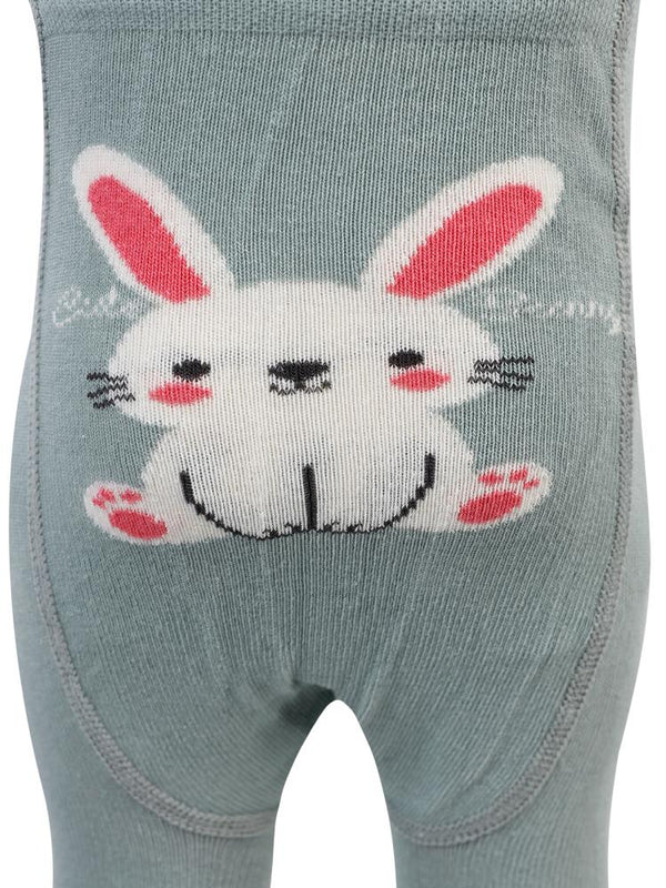 Civil Baby Bunny 6-18 Ay Bebek Kız Külotlu Çorap - Yeşil