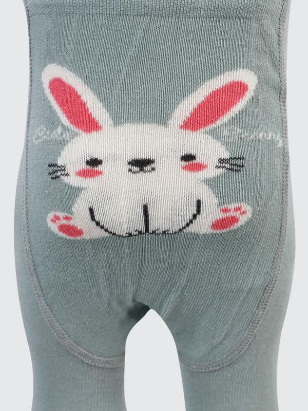 Civil Baby Bunny 6-18 Ay Bebek Kız Külotlu Çorap - Yeşil