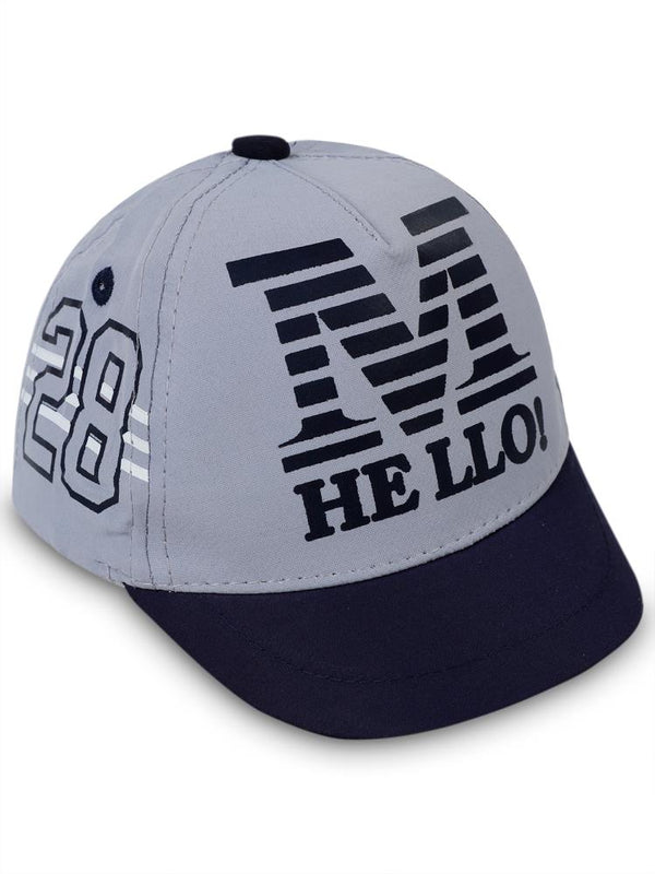 Civil Baby Hello Kep Şapka 1-3 Yaş Bebek Erkek - Gri