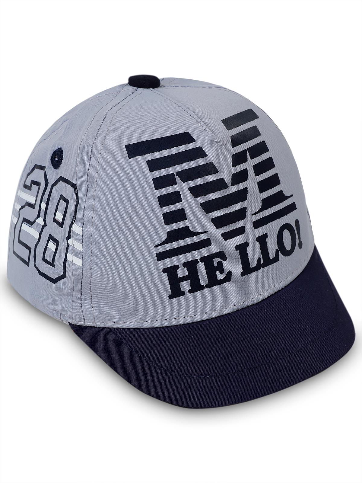 Civil Baby Hello Kep Şapka 1-3 Yaş Bebek Erkek - Gri