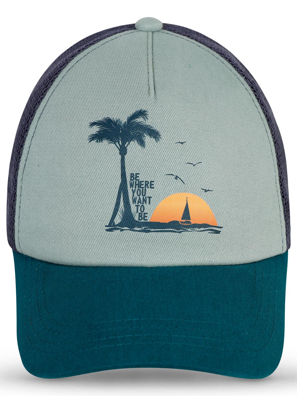 Civil Boys Palmiye 6-9 Yaş Çocuk Erkek Kep Şapka - Gri