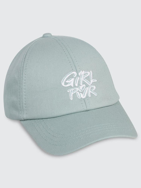 Civil Girls Power 6-9 Yaş Çocuk Kız Kep Şapka - Yeşil