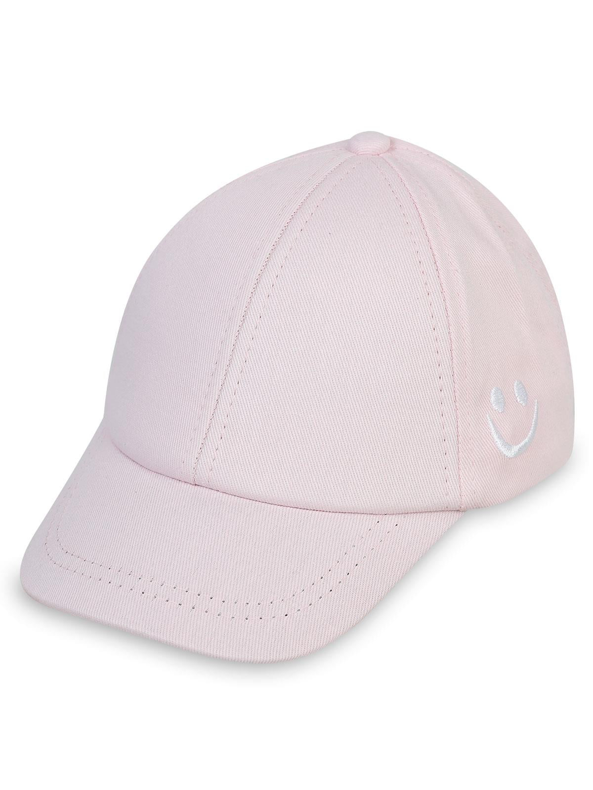 Civil Girls Smile Desenli 2-5 Yaş Çocuk Kız Kep Şapka - Pudra