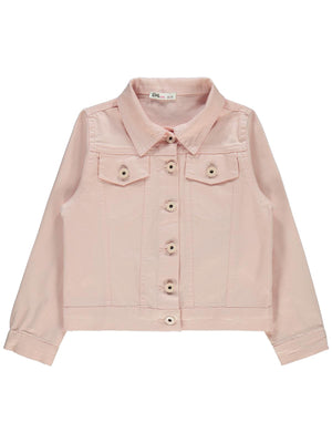 Civil Girls 6-9 Yaş Ceket - Pudra