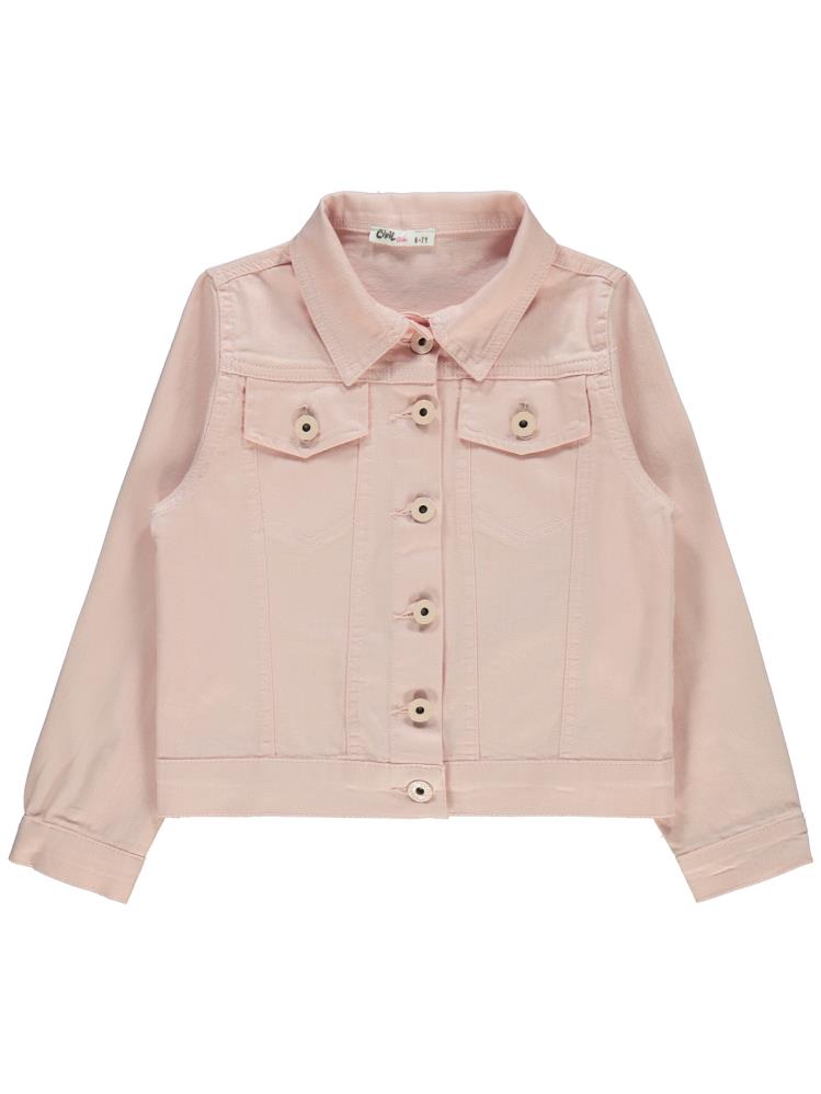 Civil Girls 6-9 Yaş Ceket - Pudra