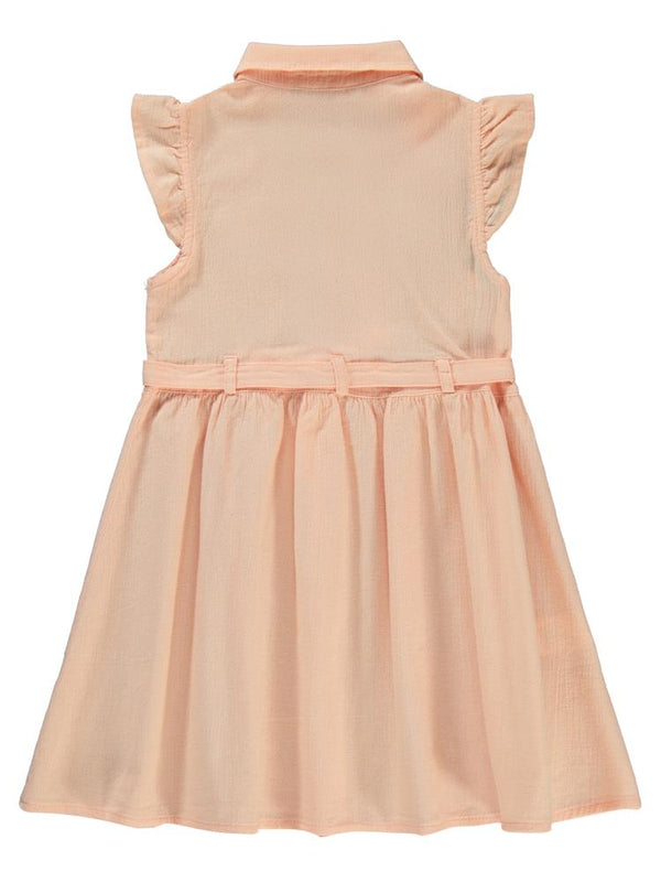 Civil Girls 6-9 Yaş Elbise - Pudra