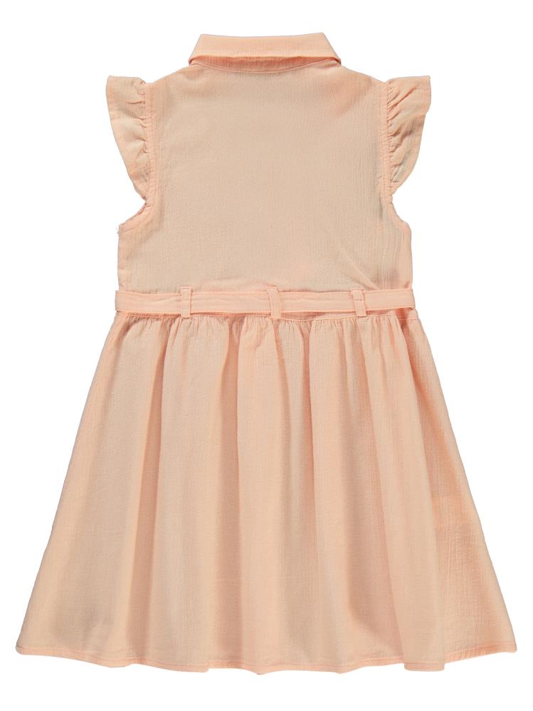 Civil Girls 6-9 Yaş Elbise - Pudra