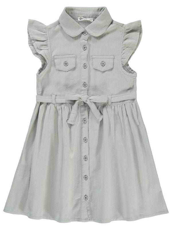 Civil Girls 6-9 Yaş Elbise - Bej