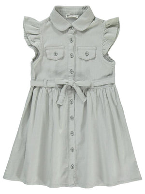 Civil Girls 6-9 Yaş Elbise - Bej