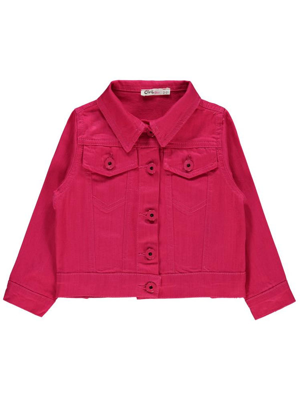 Civil Girls Kız Çocuk Ceket 2-5 Yaş - Fusya