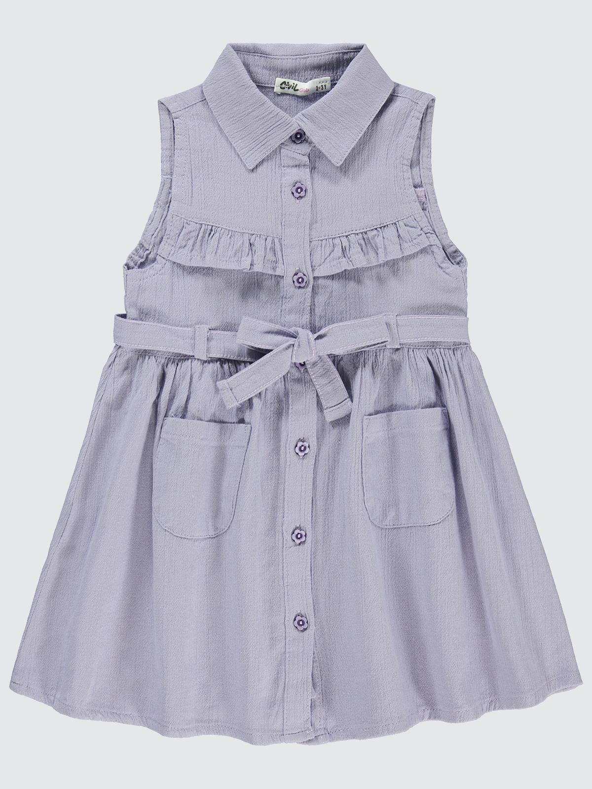 Civil Girls 2-5 Yaş Elbise - Lila