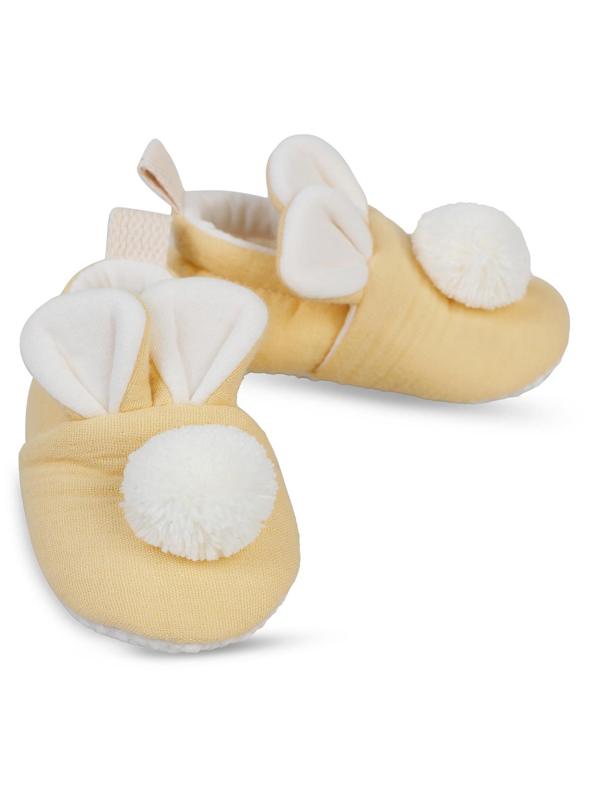 Civil Baby Kız Bebek Patik 17-19 Numara - Sarı