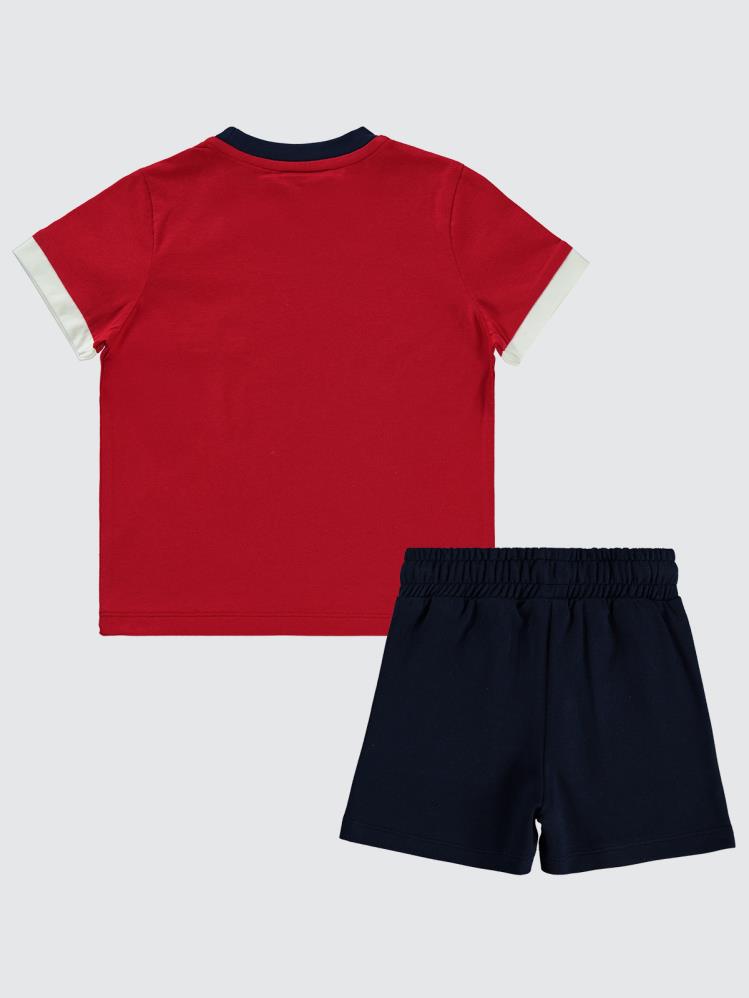 Civil Boys 2'li 2-5 Yaş Takım - Kırmızı