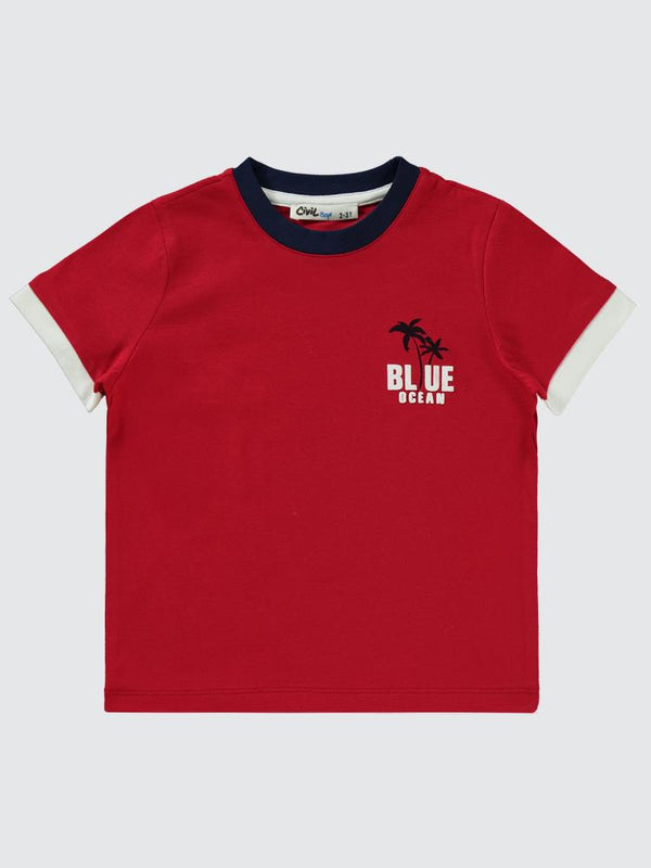 Civil Boys 2'li 2-5 Yaş Takım - Kırmızı