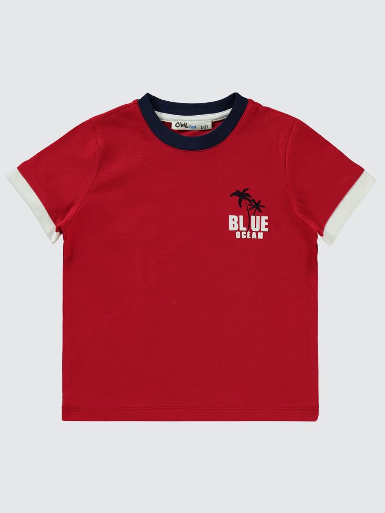 Civil Boys 2'li 2-5 Yaş Takım - Kırmızı