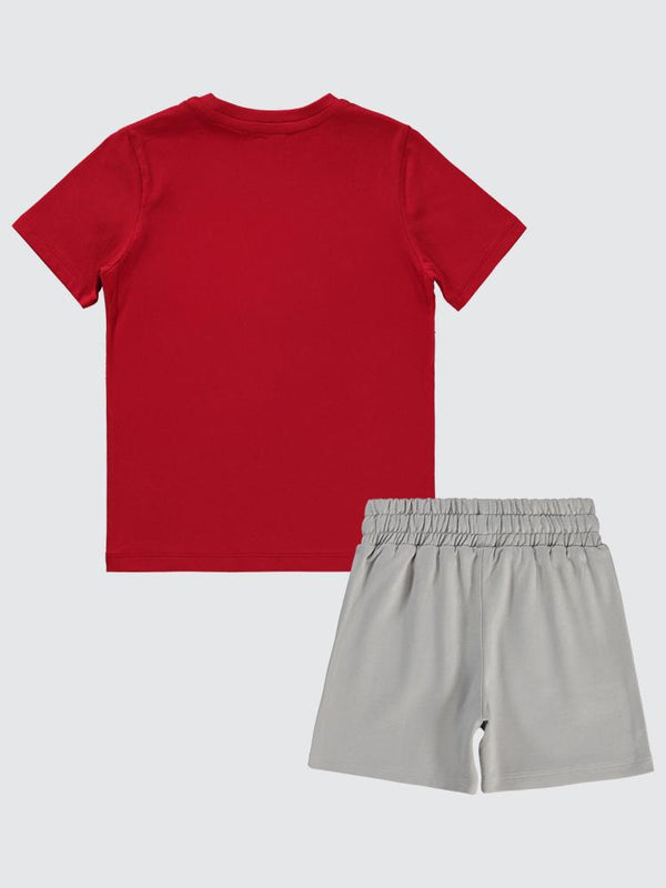 Civil Boys 2'li 6-9 Yaş Takım - Kırmızı