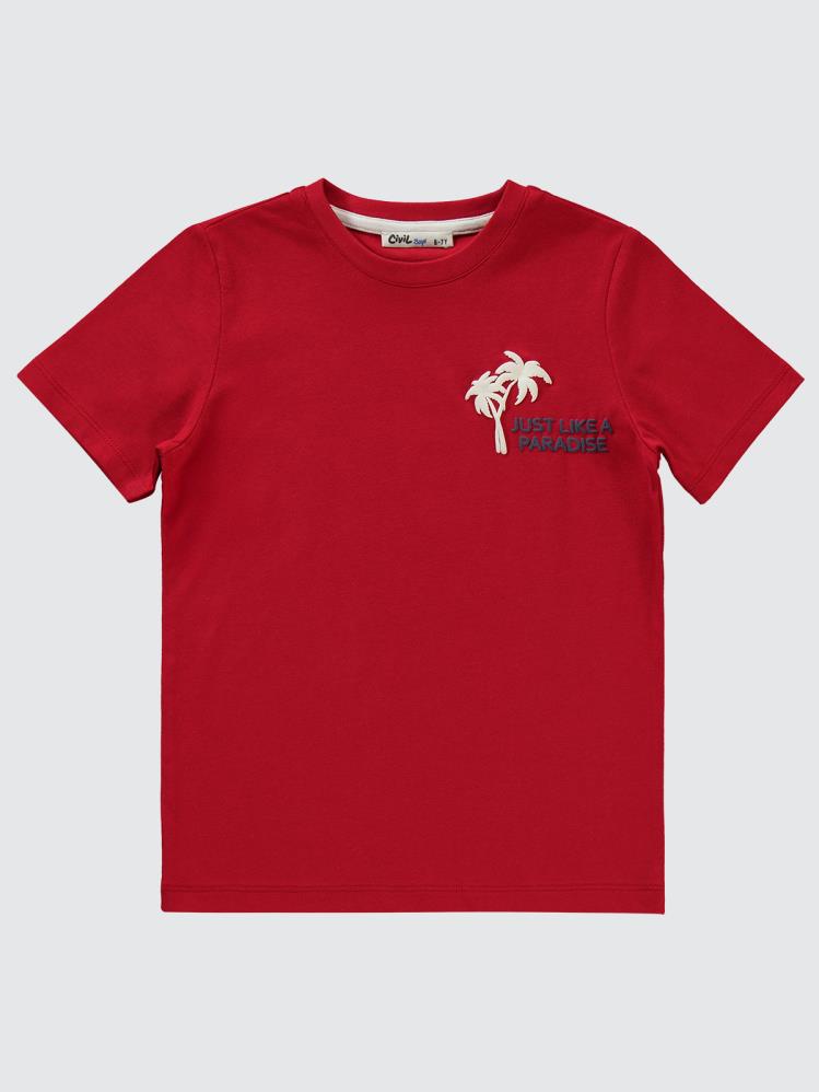 Civil Boys 2'li 6-9 Yaş Takım - Kırmızı