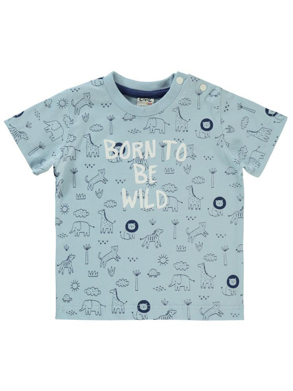 Civil Baby 3'lü Set 6-18 Ay Tişört