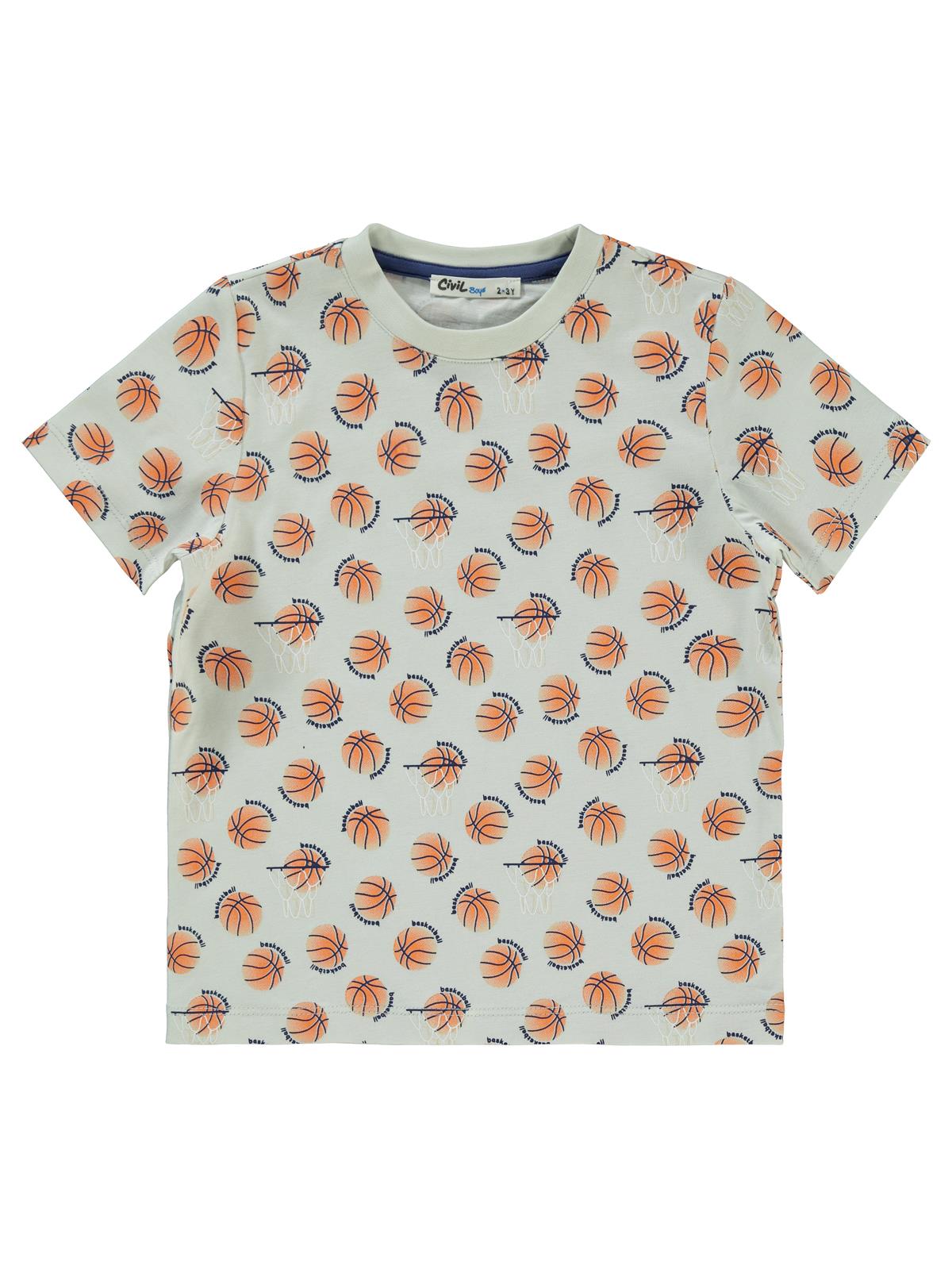 Civil Boys 3'lü Set 2-5 Yaş Tişört