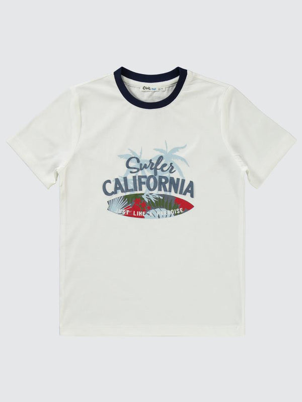 Civil Boys 2'li 6-9 Yaş Takım - Beyaz