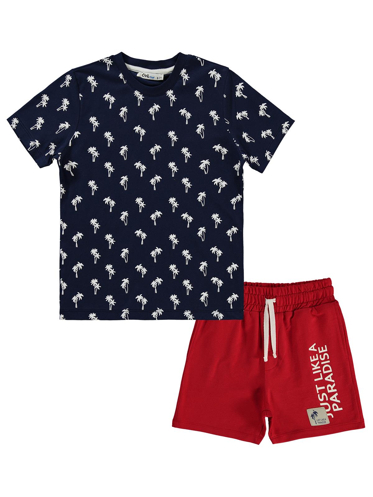 Civil Boys 2'li 6-9 Yaş Takım - Lacivert