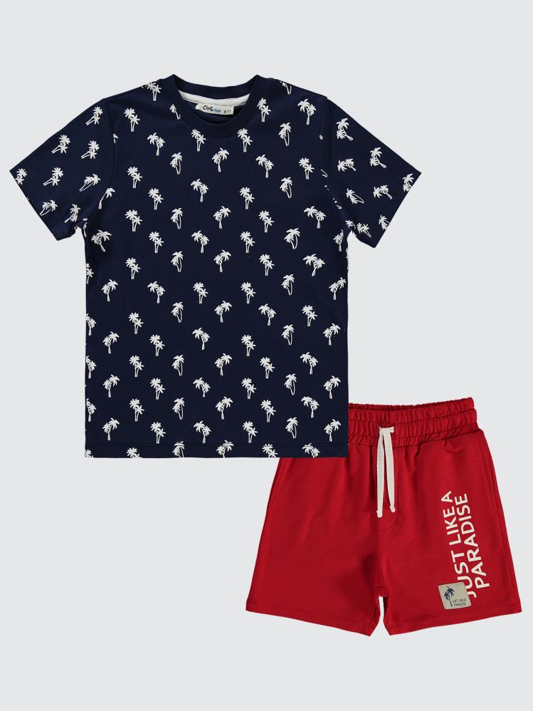 Civil Boys 2'li 6-9 Yaş Takım - Lacivert