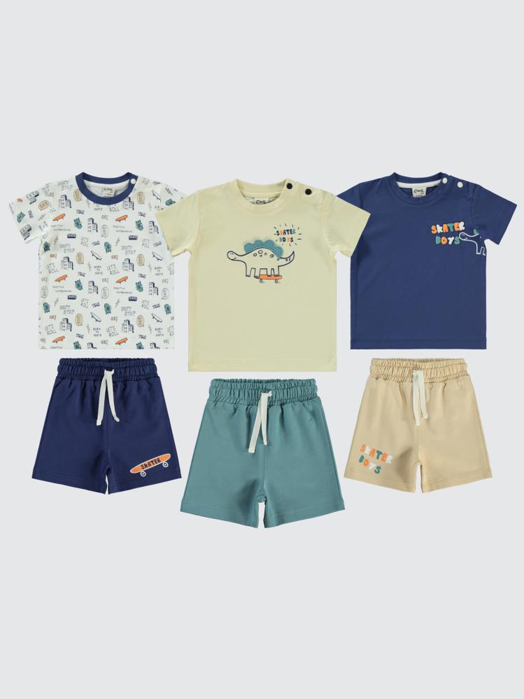 Civil Baby 3'lü Set 6-18 Ay Takım