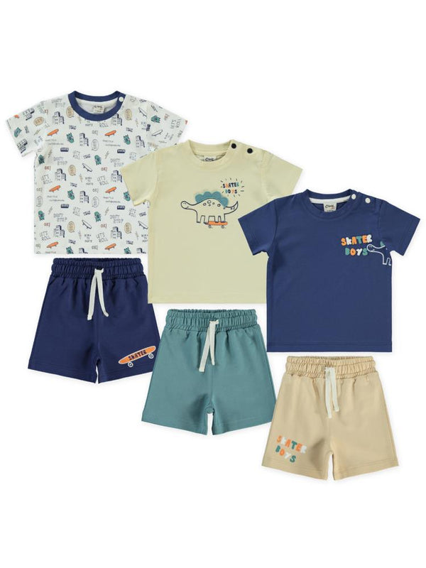 Civil Baby 3'lü Set 6-18 Ay Takım
