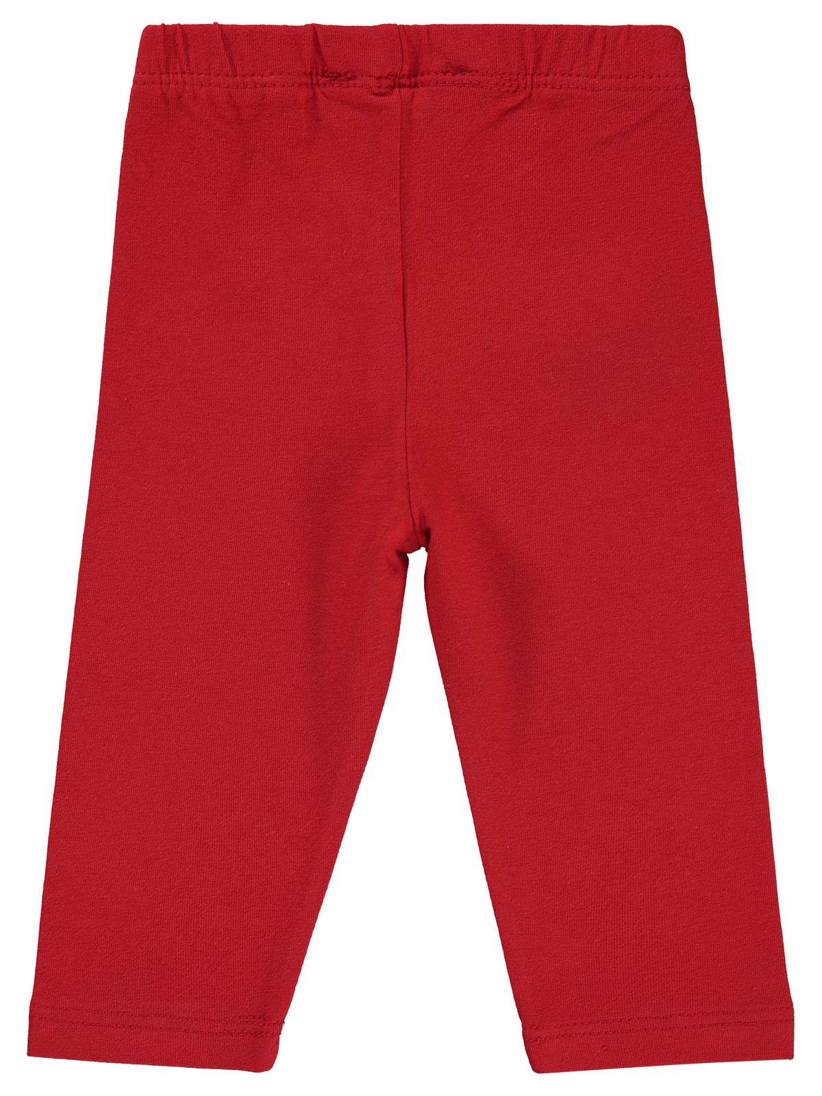 Civil Baby Düz 6-18 Ay Tayt - Kırmızı