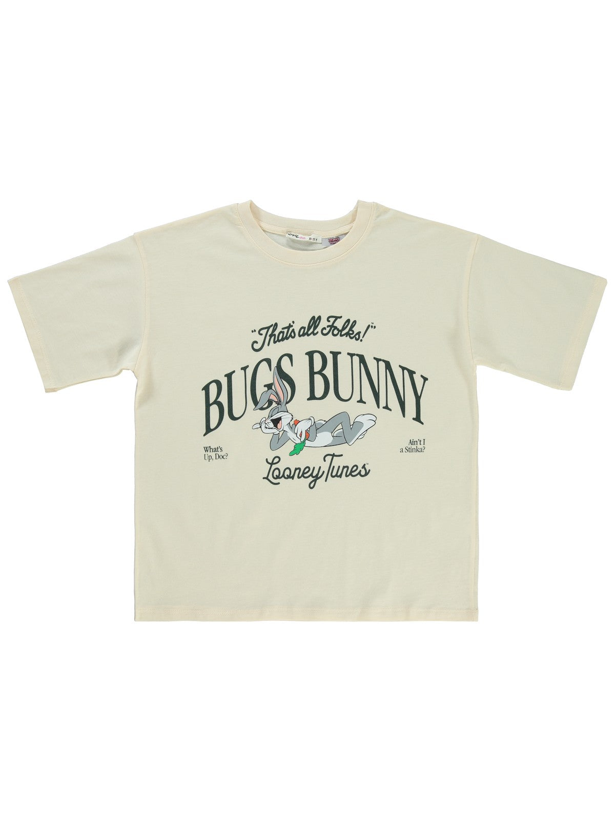 Bugs Bunny 10-13 Yaş Tişört - Fil Dişi