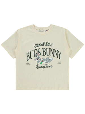 Bugs Bunny 10-13 Yaş Tişört - Fil Dişi