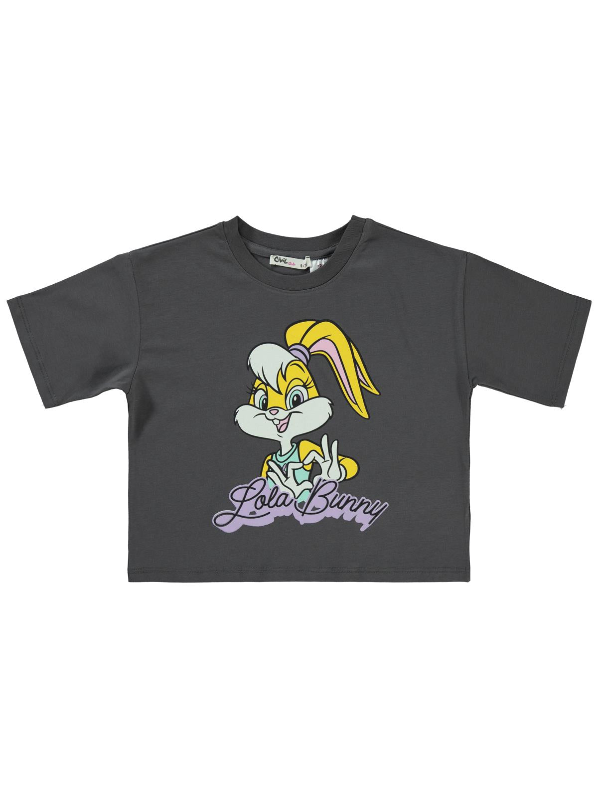 Lola Bunny 6-9 Yaş Tişört - Gri