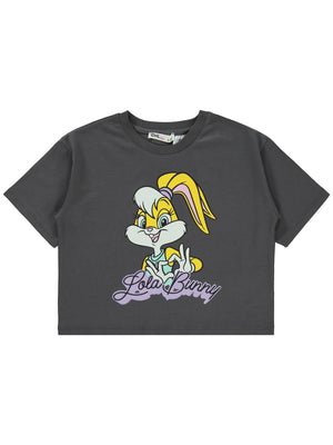 Lola Bunny 6-9 Yaş Tişört - Gri