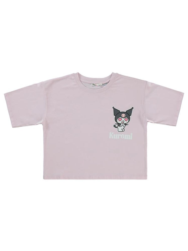 Kuromi 10-13 Yaş Tişört - Lila