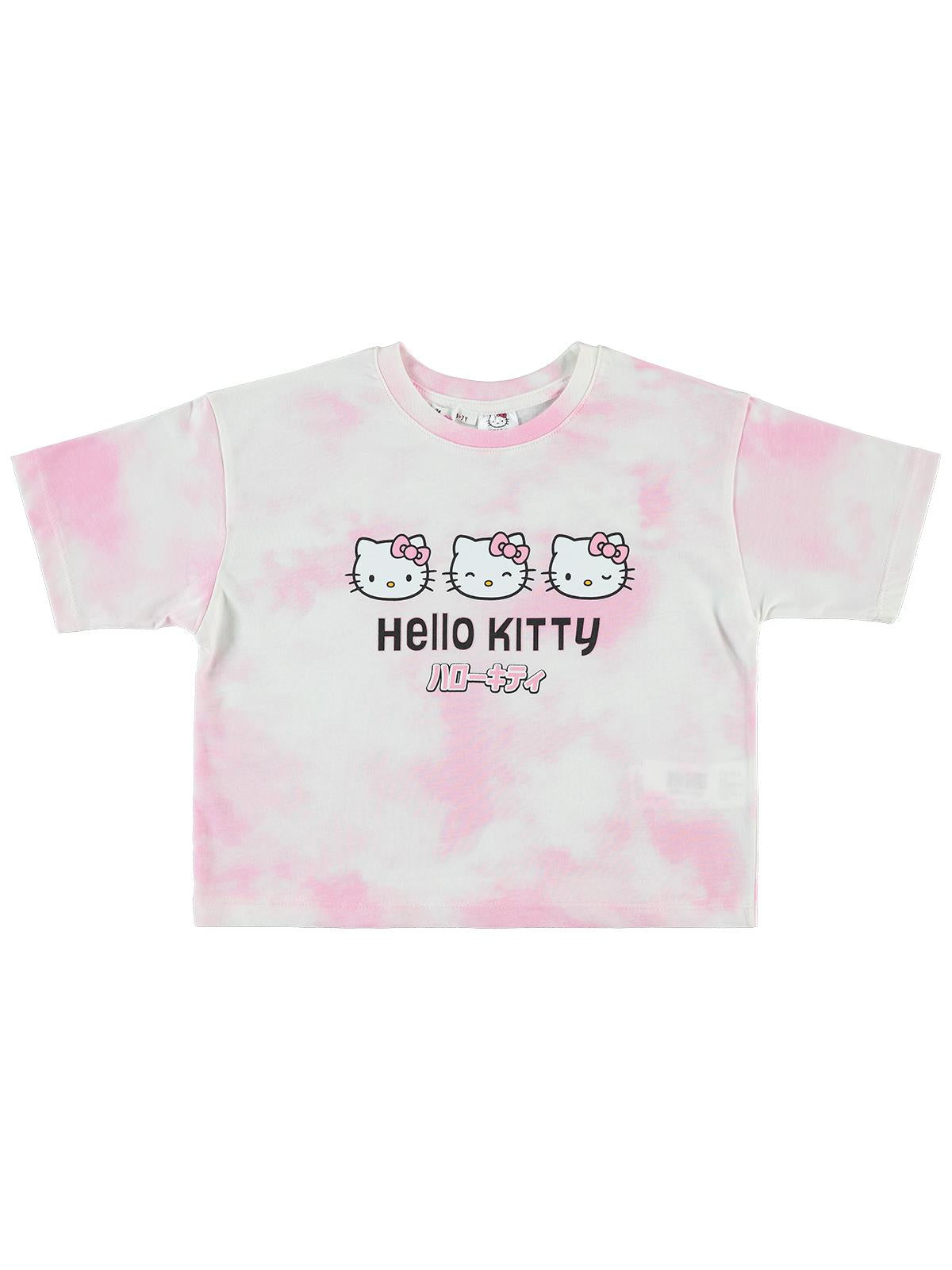 Hello Kitty 10-13 Yaş Tişört - Pembe