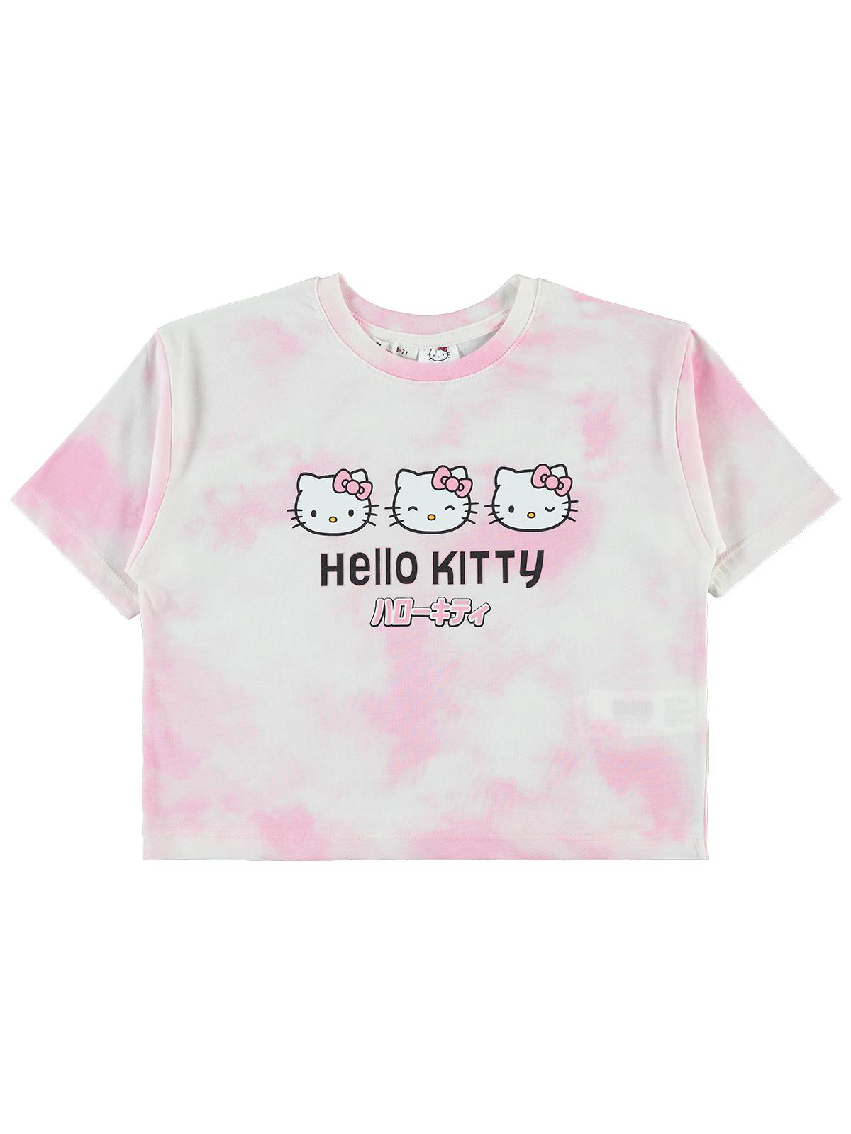 Hello Kitty 10-13 Yaş Tişört - Pembe