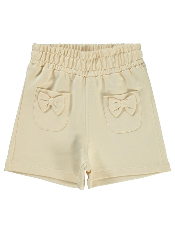 Civil Girls Fiyonklu 2-5 Yaş Şort - Bej