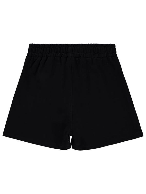 Civil Girls Pileli 10-13 Yaş Şort - Siyah