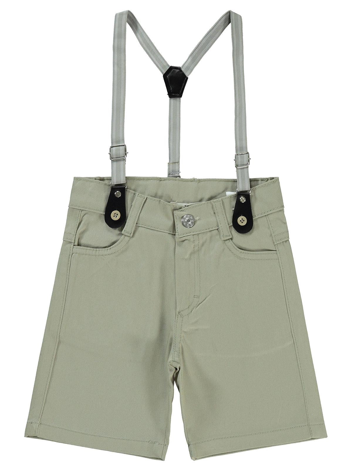 Civil Boys Slopet Askılı 2-5 Yaş Kapri - Gri