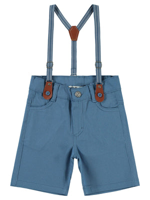 Civil Boys Slopet Askılı 2-5 Yaş Kapri - Mavi