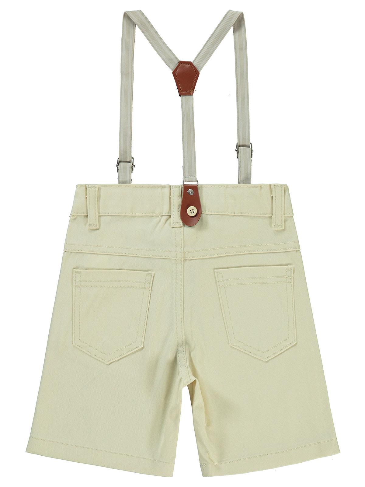 Civil Boys Slopet Askılı 2-5 Yaş Kapri - Bej