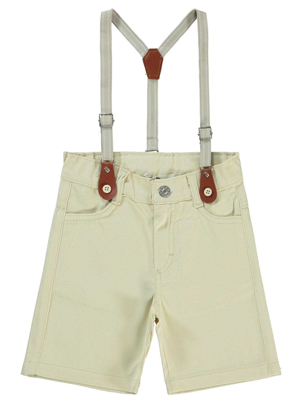 Civil Boys Slopet Askılı 2-5 Yaş Kapri - Bej