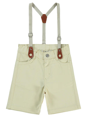 Civil Boys Slopet Askılı 2-5 Yaş Kapri - Bej