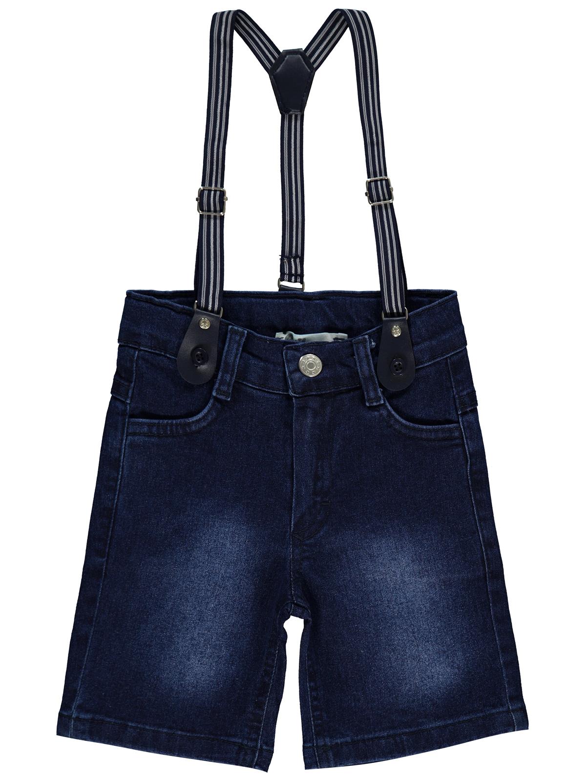 Civil Boys Slopet Askılı 2-5 Yaş Kapri - Mavi