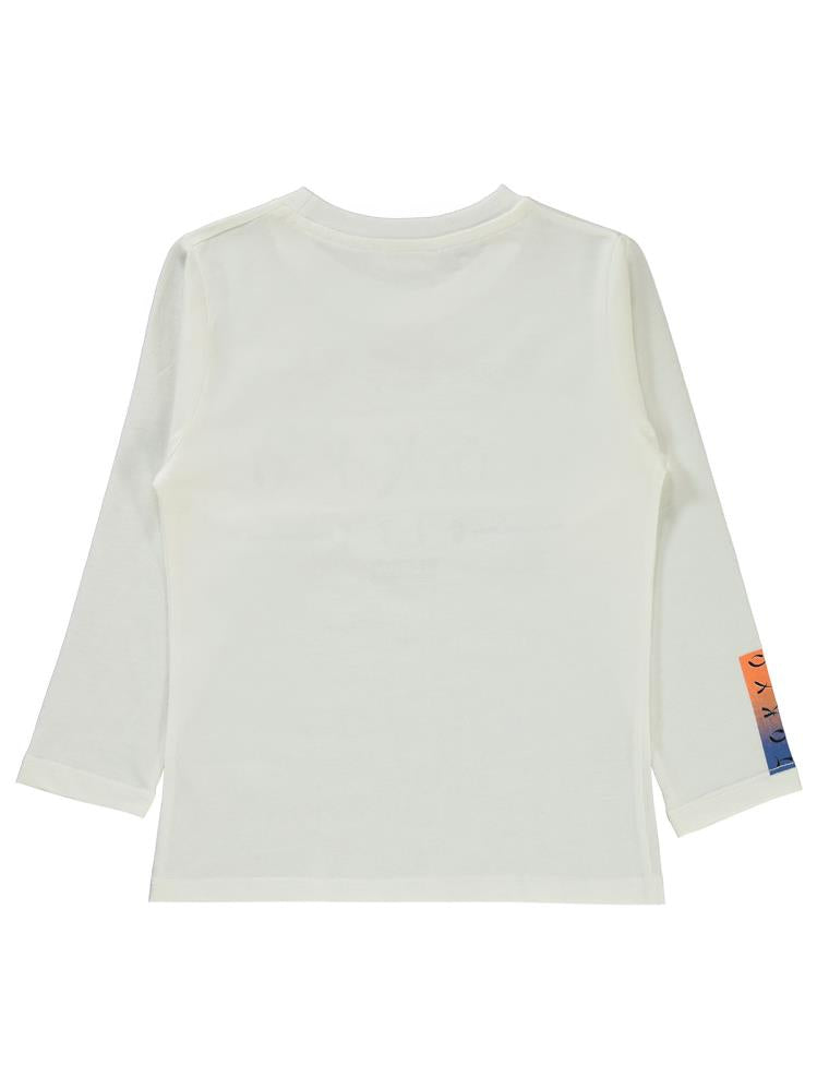 Civil Boys Tokyo Baskılı 2-5 Yaş Yelekli Sweatshirt - Lacivert