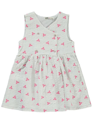 Civil Girls Kuruvaze 2-5 Yaş Elbise - Fusya