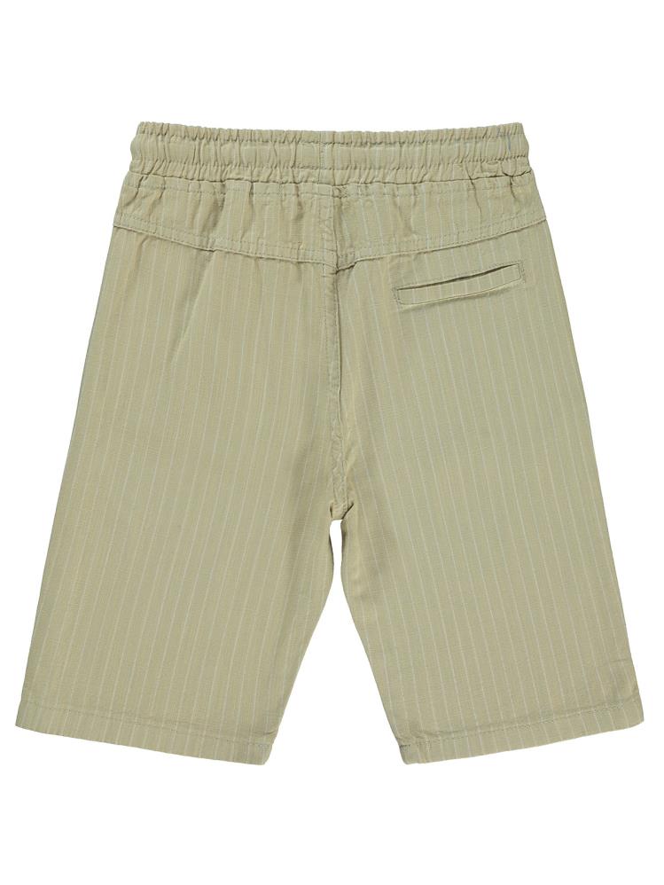 Civil Boys Çizgili 10-13 Yaş Kapri - Bej